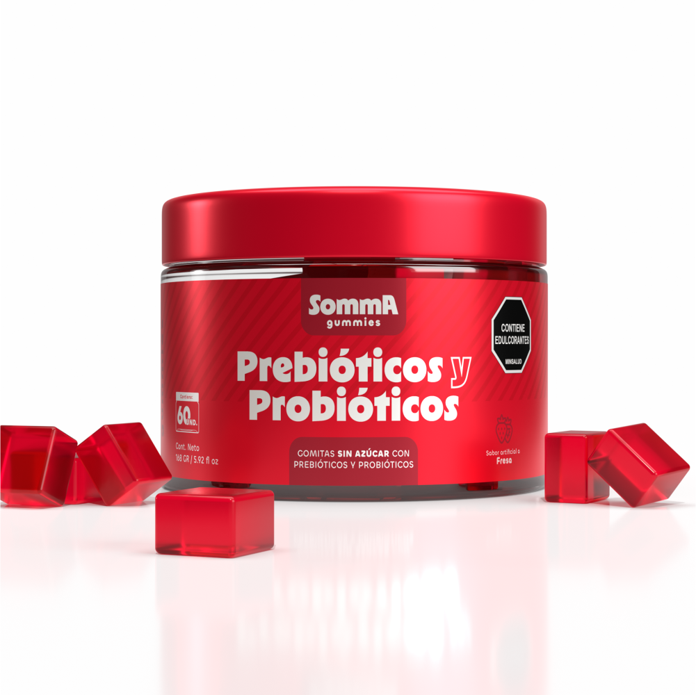 Gomitas de Probióticos y Prebióticos