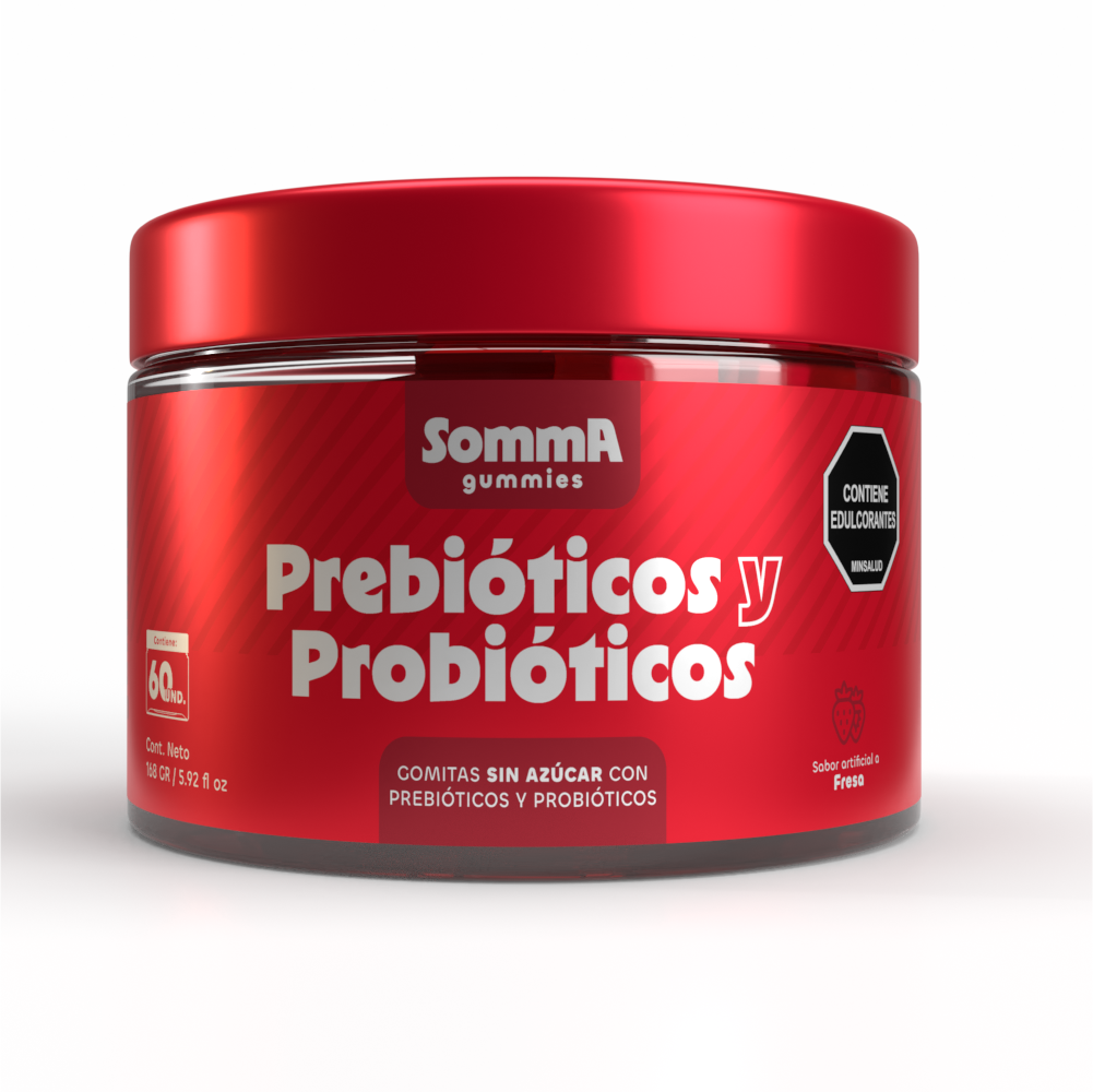 Gomitas de Probióticos y Prebióticos