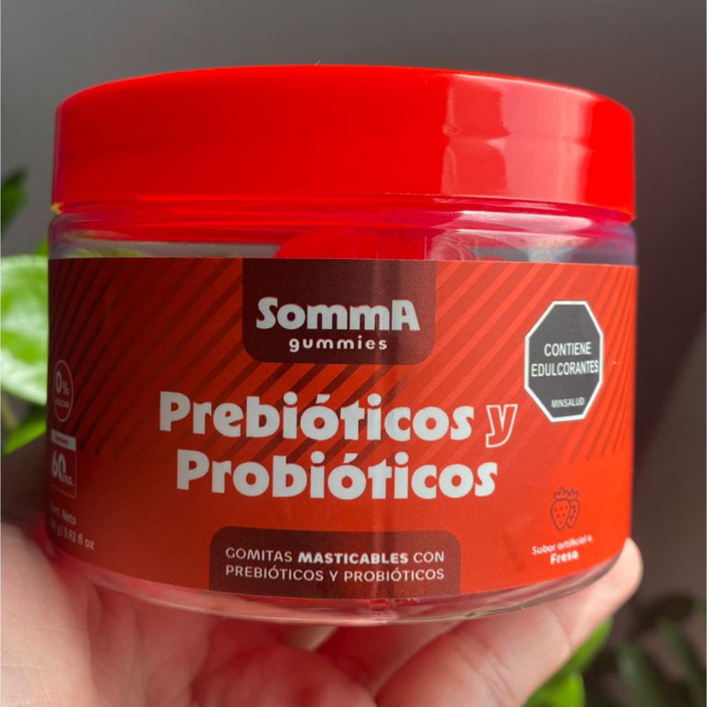 Gomitas de Probióticos y Prebióticos